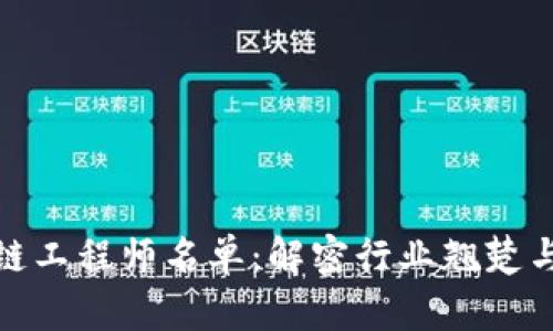 最新區(qū)塊鏈工程師名單：解密行業(yè)翹楚與未來(lái)趨勢(shì)